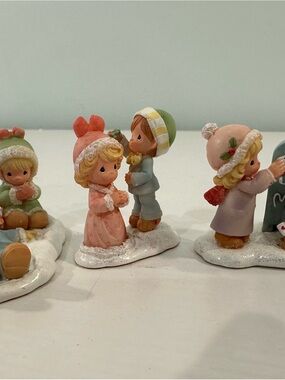 Hawthorne Village Precious Moments “Christmas Joys” 91288 Set of 3